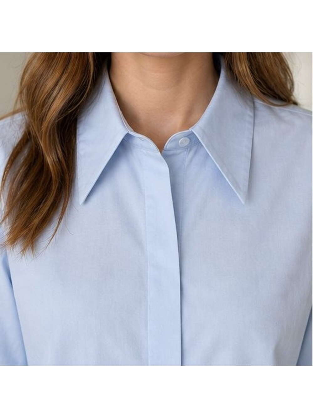 Emerald Button Blouse - Picture 4 of 6